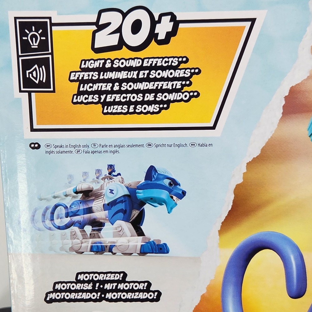 PJ Masks Animal Power Charge & Roar Power Cat Toy Action Figure New in Box - Picture 3 of 13